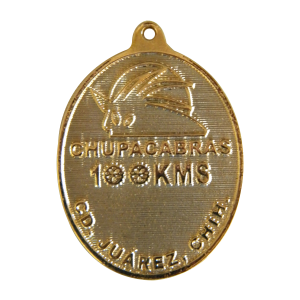 Medalla Chupacabras Dorada