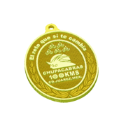 Medalla Chupacabras dorada