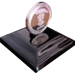 Moneda base de madera
