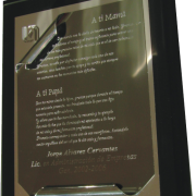 Placa Metálica